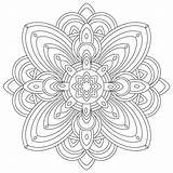 Mandalas Imagenspng Pintar Arabesco Baixar Desenhar Riscos Escolha sketch template
