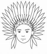Coloriage Indien Indianer Ausmalbilder Indios Muiscas Ausdrucken Kopf Colorier Indiens Malvorlagen Coloriages Squaw Pintar Mandalas Coiffe Lire Plume Ausmalbildervorlagen Grundschule sketch template
