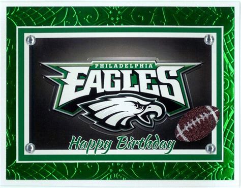 philadelphia eagles birthday card etsy