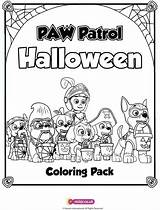 Paw Patrol Halloween Coloring Pages Nick Jr Colouring Pumpkin Birthday Sheets Pack Party Giveaway Printable Intheplayroom Pig Peppa Kids Sketch sketch template