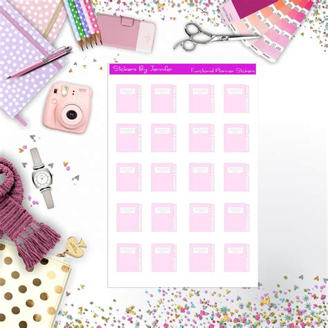 planner book stickers planner stickers journal stickers functional