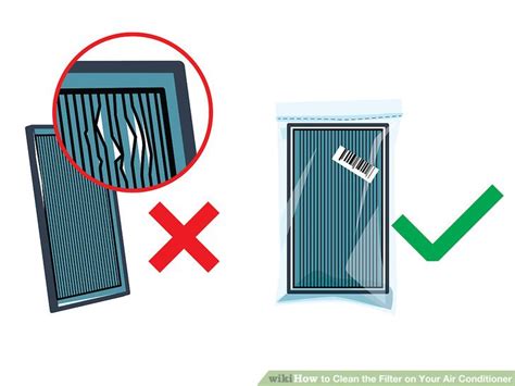 ways  clean  filter   air conditioner wikihow