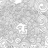 Hair Coloring Book Natural Andrea Pippins sketch template