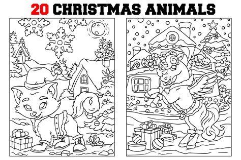 procreate christmas coloring pages christmas cookie collage coloring