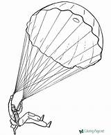 Coloring Pages Force Air Military Forces Armed Paratrooper Printable Color Getcolorings Getdrawings sketch template