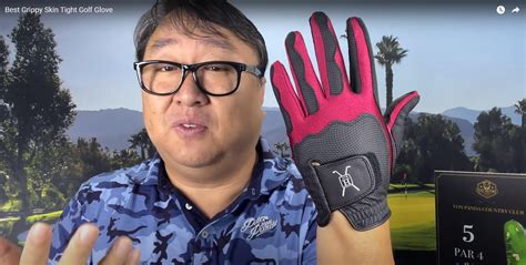 grippy skin tight golf glove product review  peter von panda private lable golf glove