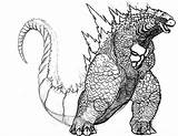 Coloring Godzilla Pages Printable King Monsters Final Wars Print Vs Rim Pacific Color Destroyah Get 2021 Kong Sketchite Fat Big sketch template