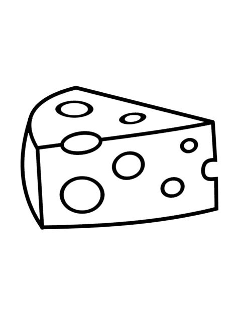 cheese coloring page funny coloring pages