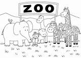 Zoo Everfreecoloring sketch template