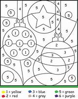 Colour Noel Magique Printables Preschool Weihnachten Nummer Vorschule Maths Kerstmis Maternelle Peuter Gratuit Sapin Numeros Natalizi Tes Graad Números Infantil sketch template