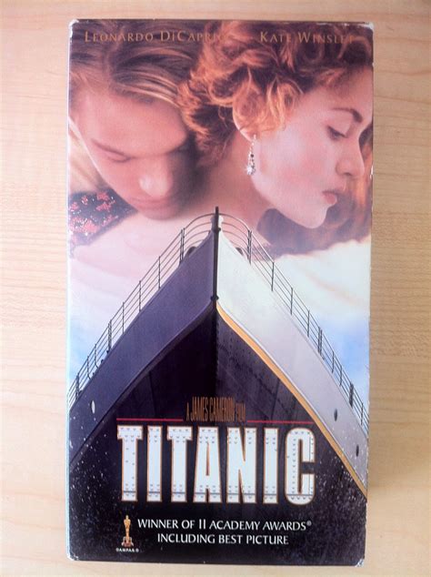 titanic movie vhs 1998 2 tape set
