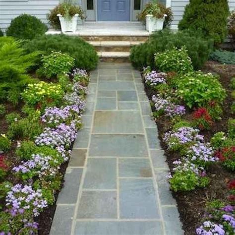 front entrance walkway landscaping