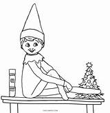 Elf Shelf Coloring Pages Printable Color Sheets Print Drawing Christmas Kids Printables Sh Night Boy Getdrawings Pdf Cool2bkids Holiday Book sketch template