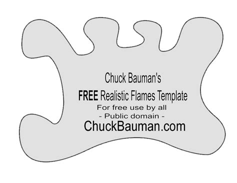 real flames fire airbrushing templates stencils