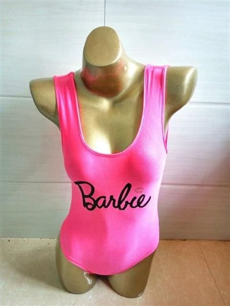 barbie one piece love in 2022 barbie bodysuit one piece swimwear