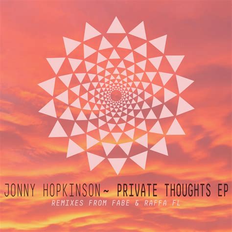 Private Thoughts Ep Ep De Jonny Hopkinson Spotify