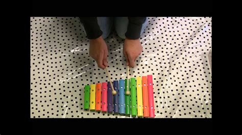 xylofoon  toons gekleurd demo video youtube