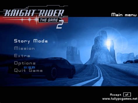 knight rider  game   pc games  software