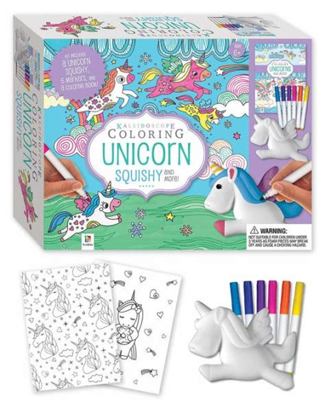 unicorn squishy coloring pages pictures