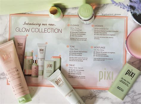 A Pixi Beauty Glow Story Girl Behind The Glasses