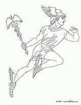 Poseidon Coloring Greek God Drawing Easy Library Clipart Hermes Gods sketch template