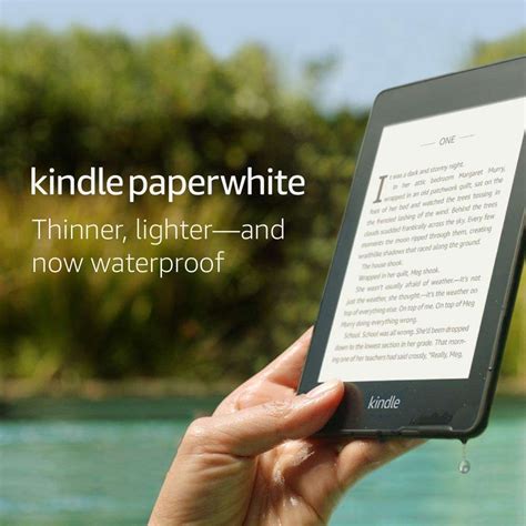 amazon audible kindle paperwhite  book reader   storage waterproof