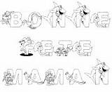Fete Maman Coloriage Meres Taime Coloriages sketch template