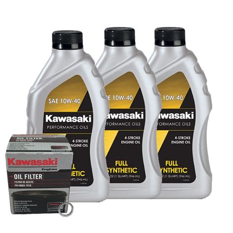 kawasaki mule pro fxt kaf  synth oil change kit   cool