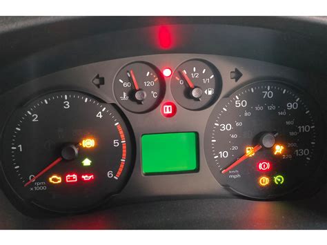 dashboard warning lights practical motorhome