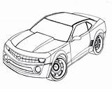 Camaro Coloring Pages Chevy Chevrolet Drawing Corvette Ss Printable Cars Car Z06 Impala Drawings 1969 Outline Print Silverado Clipart Getdrawings sketch template