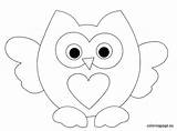 Owl Coloring Pages Baby Printable Preschool Getcolorings Print Cute Color Getdrawings Colorings Owls sketch template