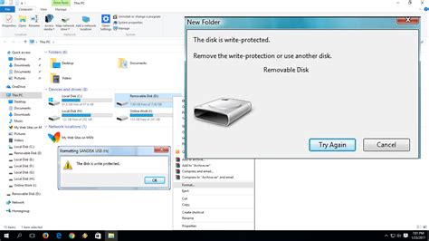 learn     fix write protected error  usb  drive sd card  disk  write