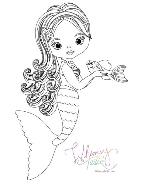 mermaid tail coloring page youngandtaecom mermaid coloring pages