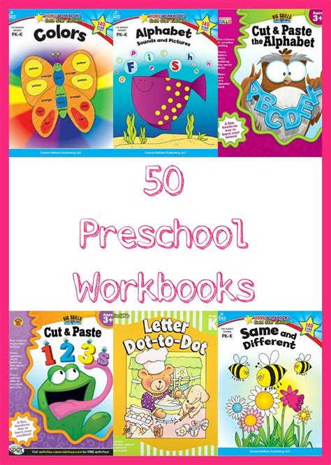 top  preschool workbooks  amazon  kathy king