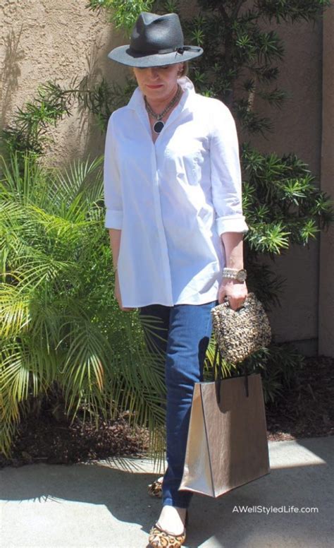 casual style for women over 50 running errands · a well