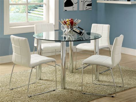 glass dining table luxurious set  perfect dinner homesfeed