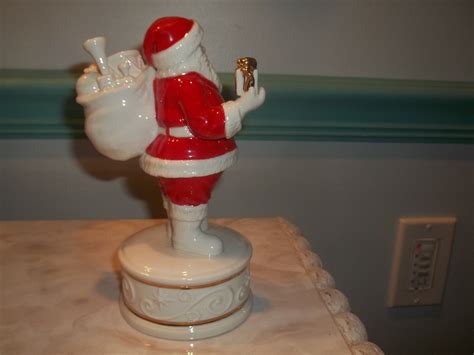 Lenox Wonderland Wishes 7 Santa Musical Sculpture ~ Nib Ebay