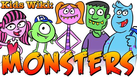 monster facts cool schools wiki  kids monsters youtube
