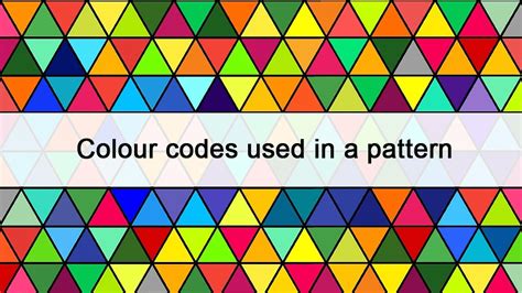 color codes   pattern casting process mecholic