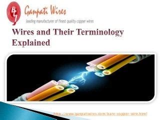 wires   terminology explained