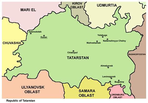 Country Feature The Republic Of Tatarstan Massa