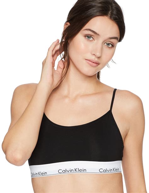 Calvin Klein Calvin Klein Women S Modern Cotton Skinny Strap Bralette