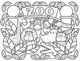 Zoo Coloring Pages Printable Animal Sheets Stephen Joseph Animals Colouring Kids Preschool Print Book Coloringbay sketch template