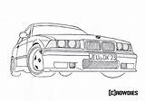 E36 Ausmalbilder E30 Ausmalen Zeichnung Samochody Kolorowanki Jdm Szkic Malvorlagen Plotten Competition Limousine Audi Motory Graphite sketch template