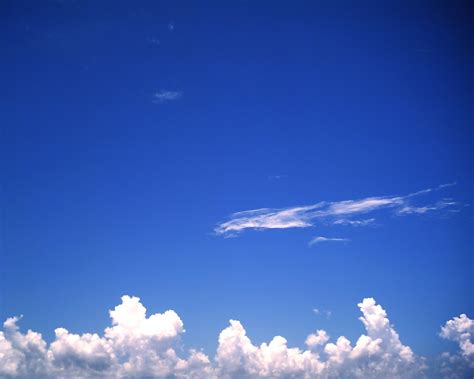 blue skies