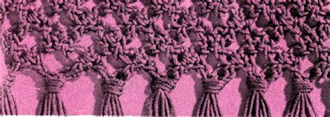 fringe pattern crochet patterns
