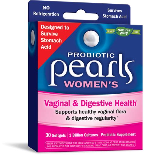 probiotic pearls womens  vaginal digestive health  softgels