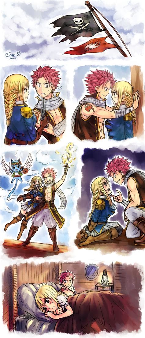 au pirates nalu 2 by leons on deviantart love animes pinterest other