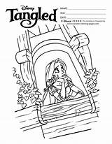 Coloring Pages Tangled Rapunzel Tower Drawing Printable Disney Pascal Colouring Getdrawings Getcolorings Babel Print Gif Colorings sketch template