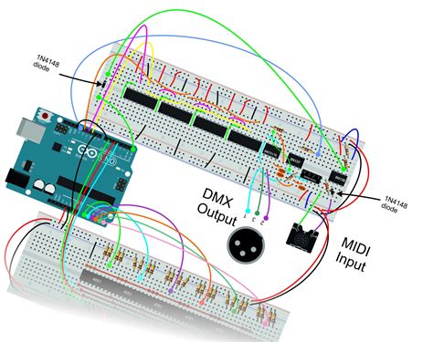 simple dmx wiring diagram